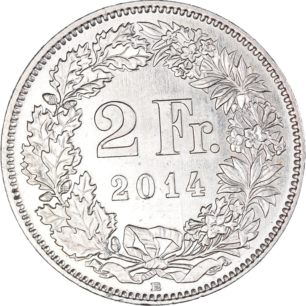 Monnaie, Suisse, 2 Francs, 2014