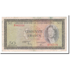 Banknote, Luxembourg, 50 Francs, 1961, 1961-02-06, KM:51a, VF(20-25)