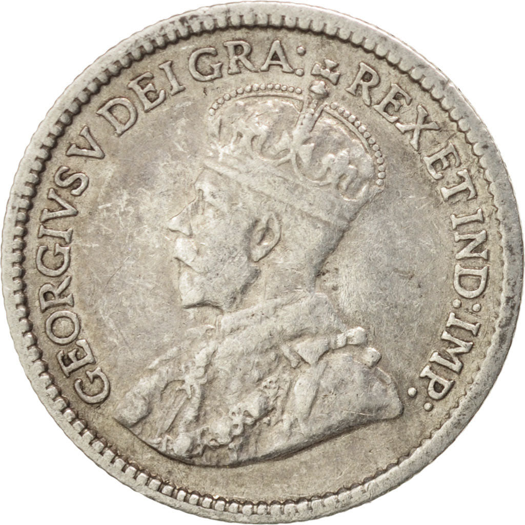 CANADA, 5 Cents, 1912, Royal Canadian Mint, KM #22, EF(40-45), Silver, 15.5,...
