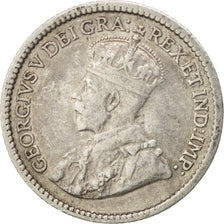 CANADA, 5 Cents, 1912, Royal Canadian Mint, KM #22, EF(40-45), Silver, 15.5,...