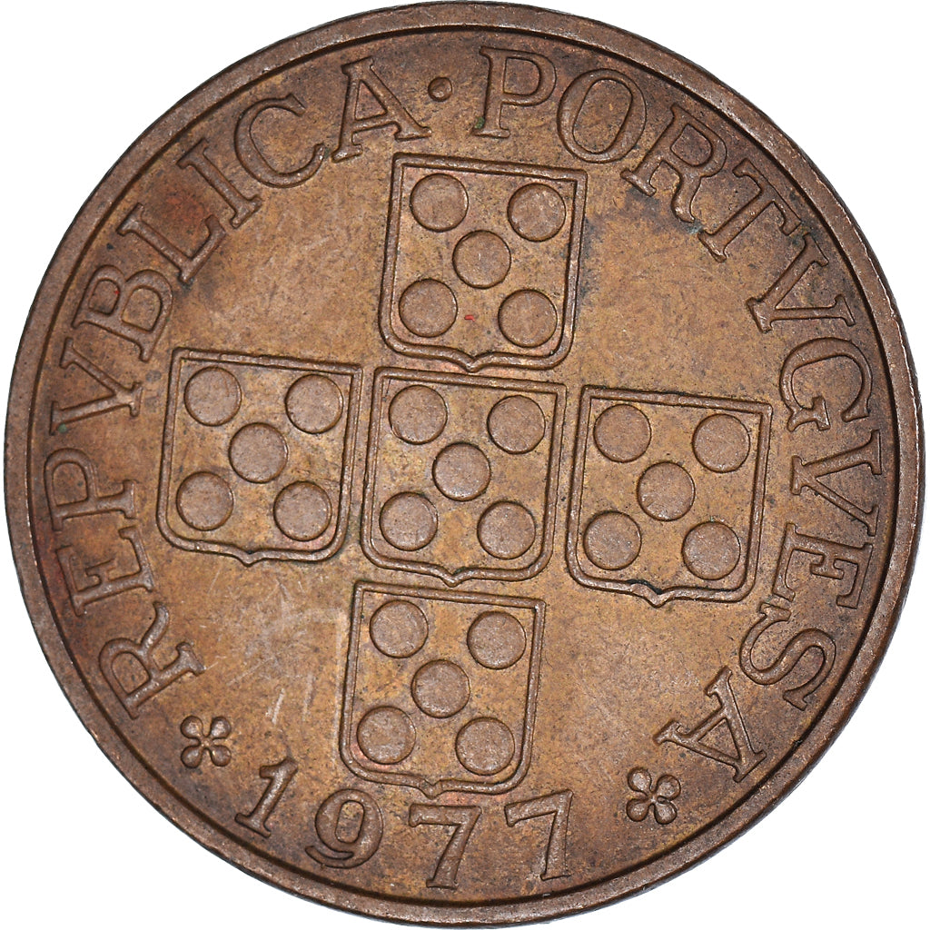 Münze, Portugal, Escudo, 1977