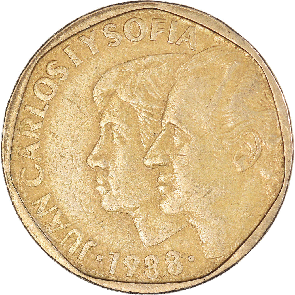 Monnaie, Espagne, 500 Pesetas, 1988