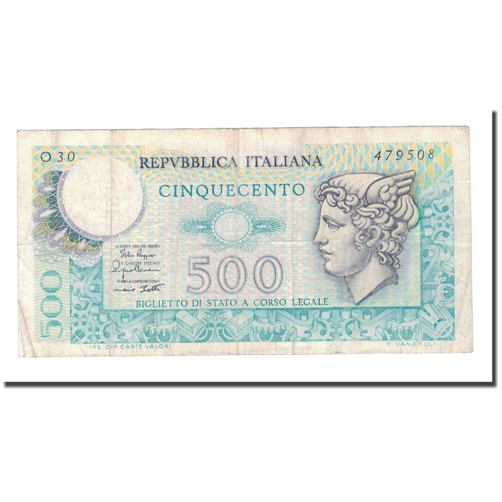 Banknote, Italy, 500 Lire, 1979, 1979-04-02, KM:94, VF(30-35)