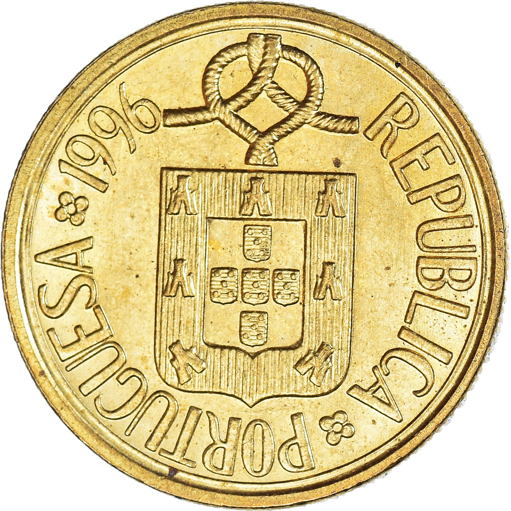 Moneda, Portugal, 5 Escudos, 1996
