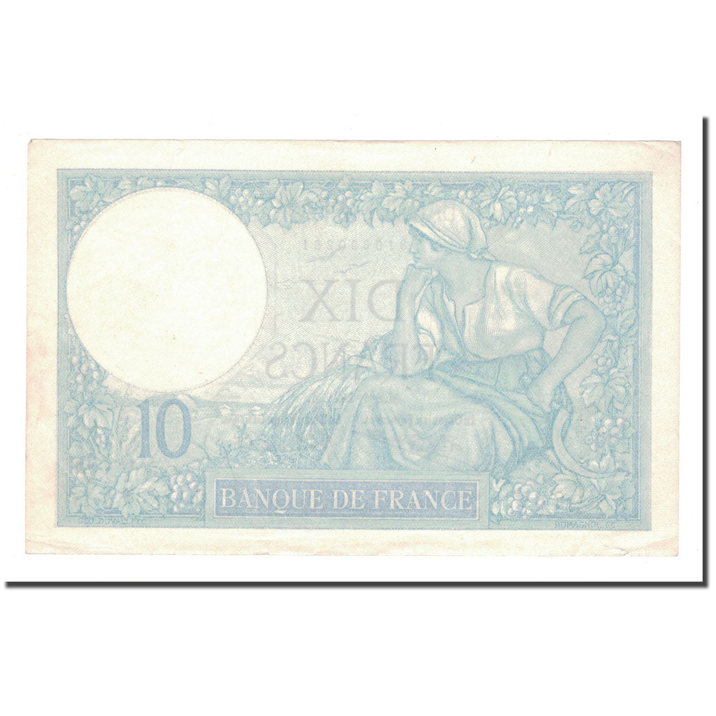 France, 10 Francs, 1924, 1924-01-08, AU(50-53), Fayette:6.8, KM:73c
