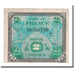 France, 2 Francs, 1944, TB+, Fayette:VF16.1, KM:114a