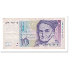 Nota, ALEMANHA - REPÚBLICA FEDERAL, 10 Deutsche Mark, 1991, 1991-08-01, KM:38b