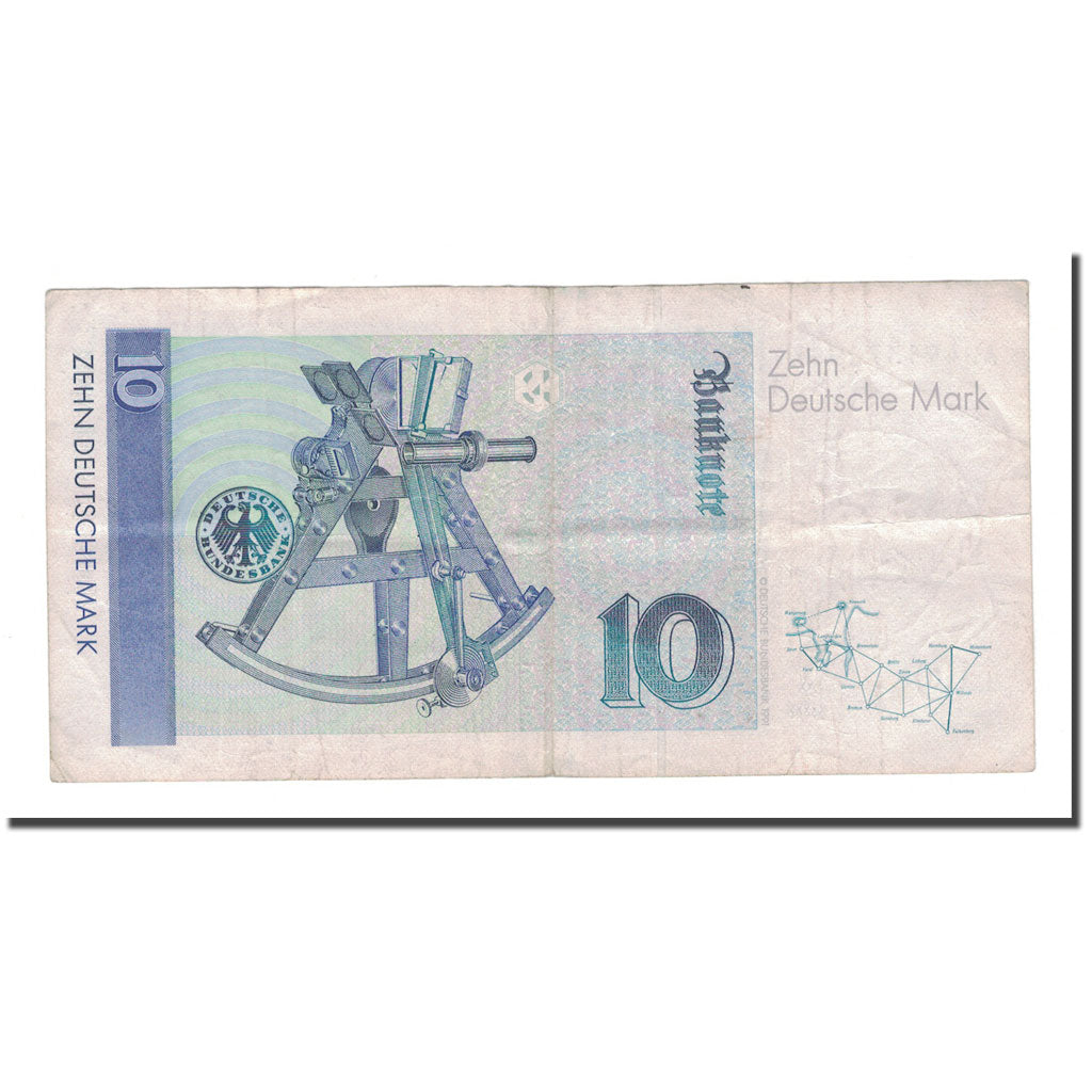 Banknote, GERMANY - FEDERAL REPUBLIC, 10 Deutsche Mark, 1991, 1991-08-01