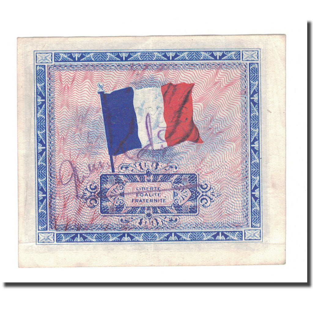 France, 5 Francs, 1944, VF(20-25), Fayette:VF17.1, KM:115a