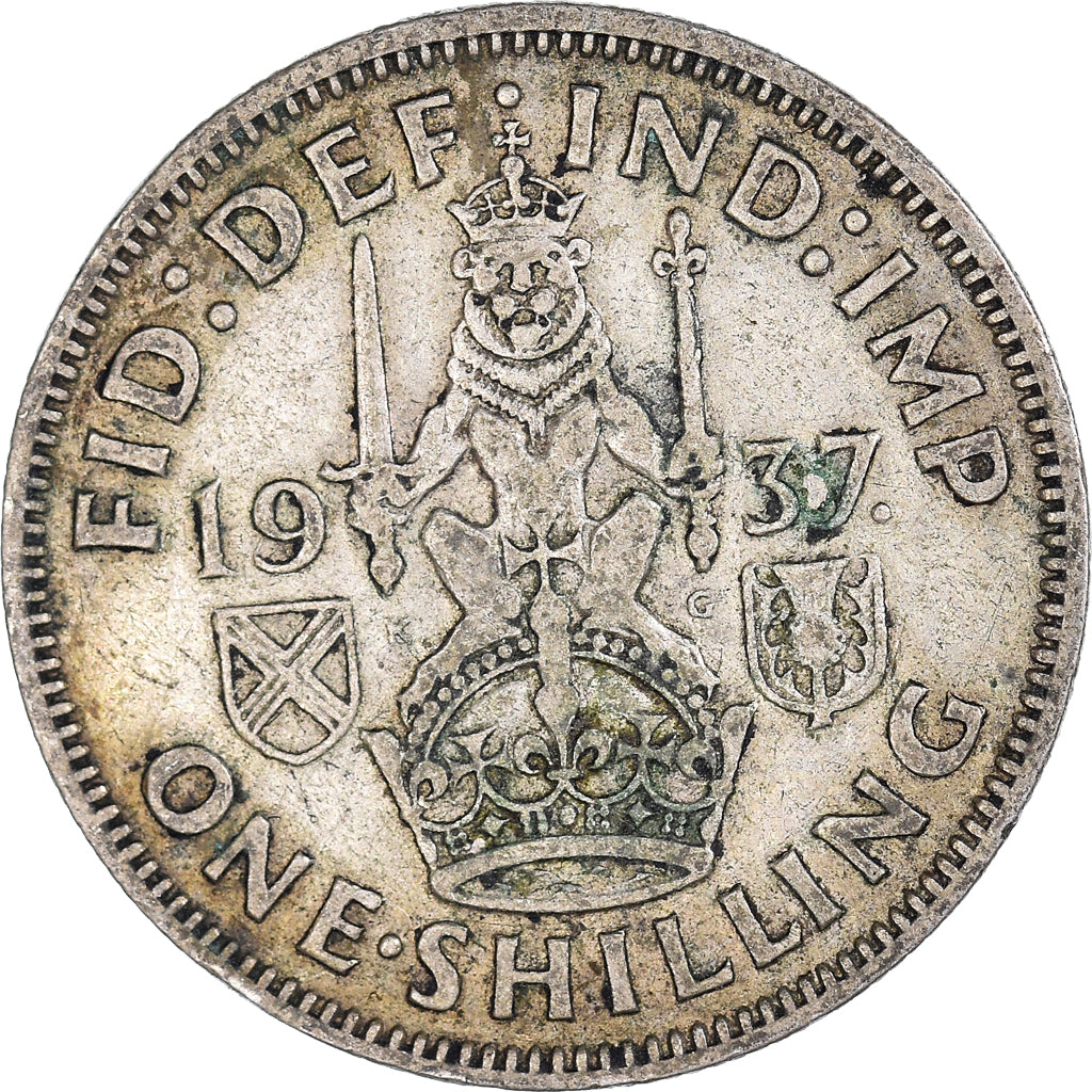 Moneta, Wielka Brytania, Shilling, 1937