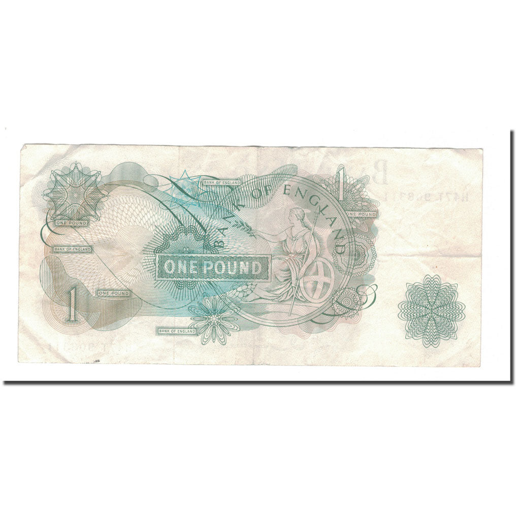Banknote, Great Britain, 1 Pound, KM:374c, EF(40-45)