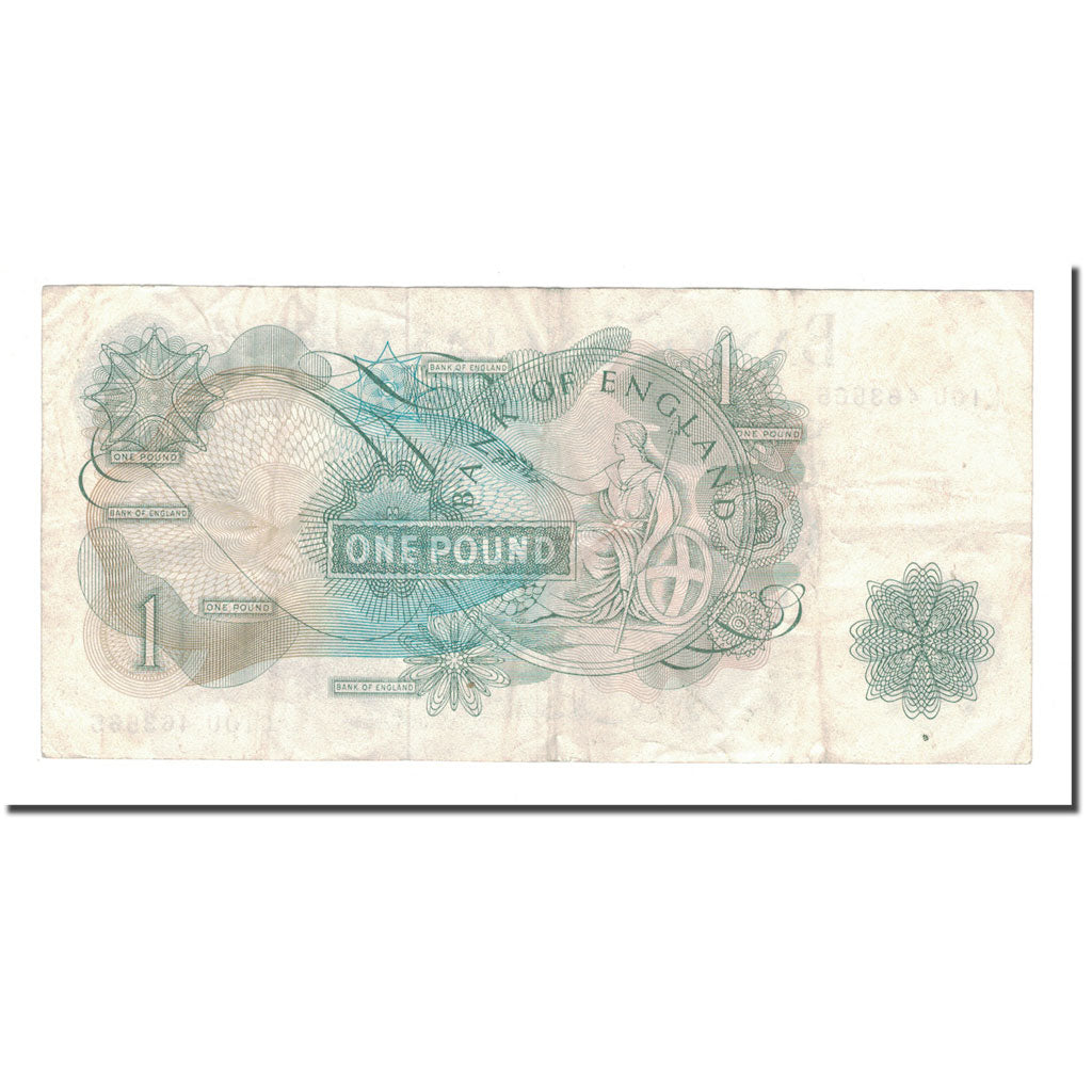 Banknote, Great Britain, 1 Pound, KM:374c, EF(40-45)
