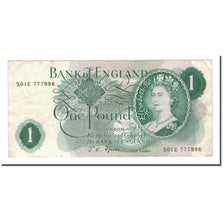 Billet, Grande-Bretagne, 1 Pound, KM:374e, TTB