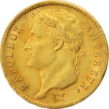 Coin, France, Napoléon I, 20 Francs, 1808, Paris, AU(50-53), Gold, KM:687.1
