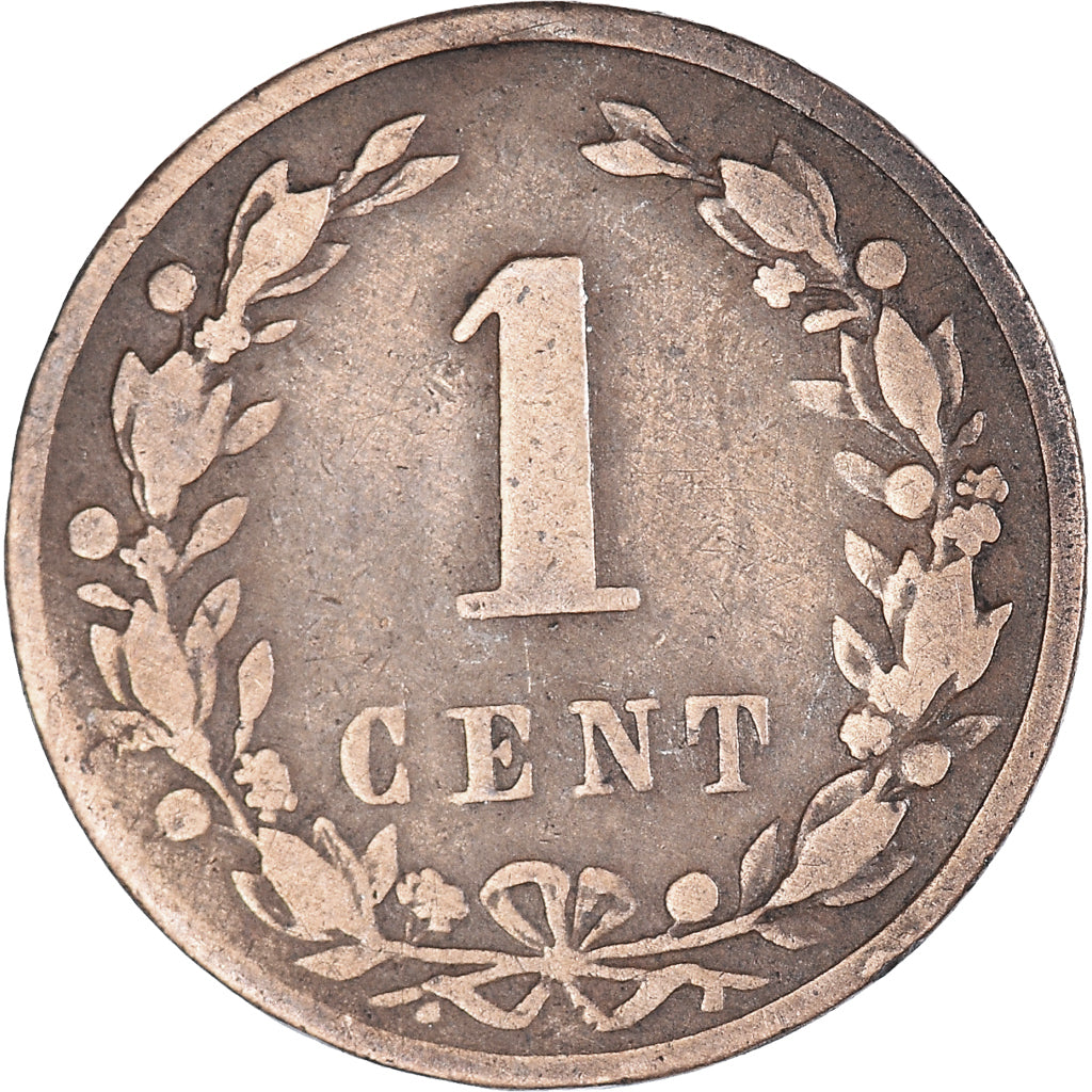 Munten, Nederland, Cent, 1884