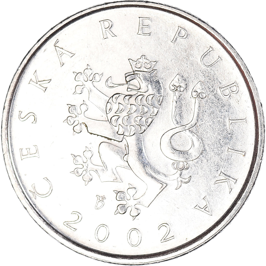 Moeda, República Checa, Koruna, 2002