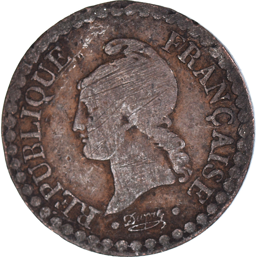 Coin, France, Centime, 1851