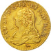 Francia, Louis XV, Louis d'or aux lunettes, Louis d'Or, 1726, Paris, BB+, Oro...