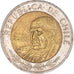 Moneta, Chile, 500 Pesos, 2008