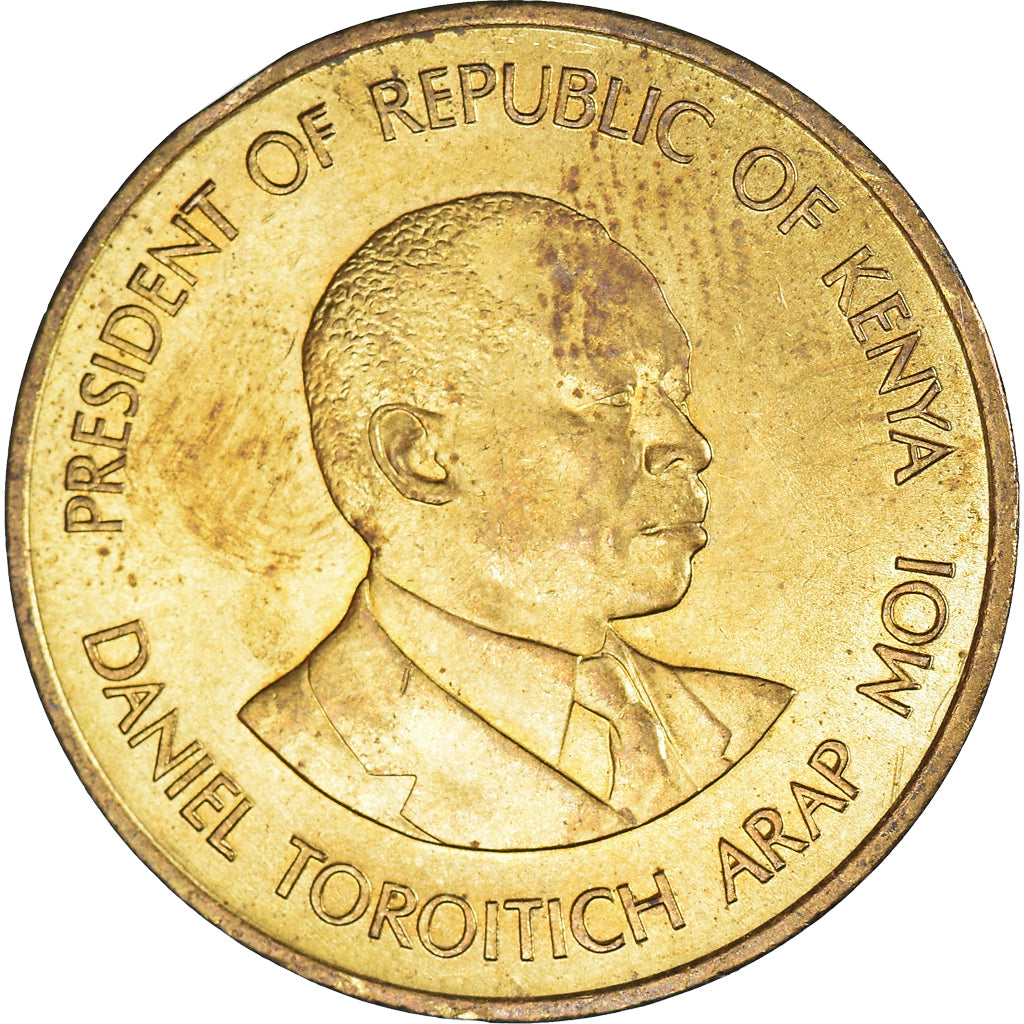 Moneda, Kenia, 5 Cents, 1989