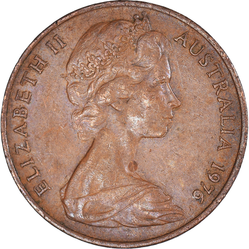 Moeda, Austrália, 2 Cents, 1976