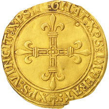 Charles VIII, Ecu d'Or au Soleil frappé à Paris, Duplessy 575A