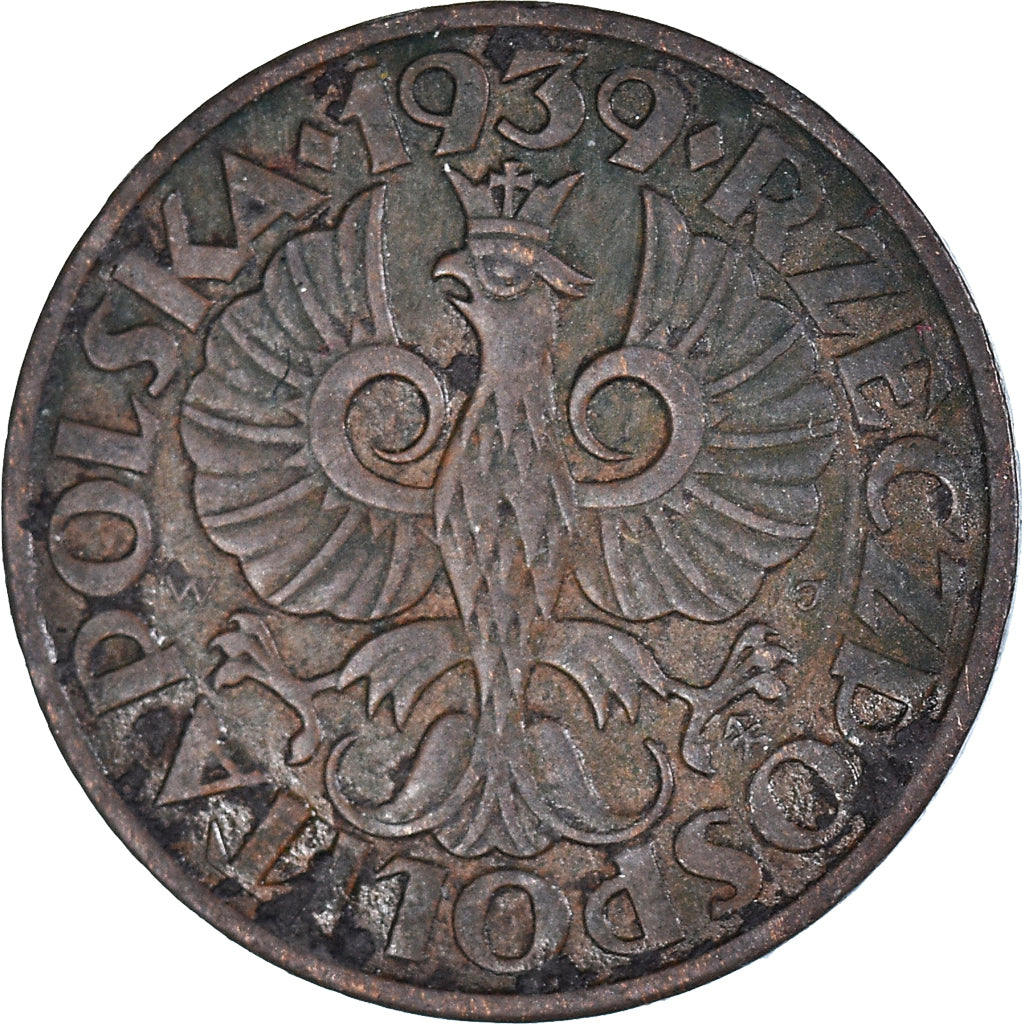 Munten, Polen, 2 Grosze, 1939