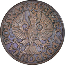 Munten, Polen, 5 Groszy, 1939