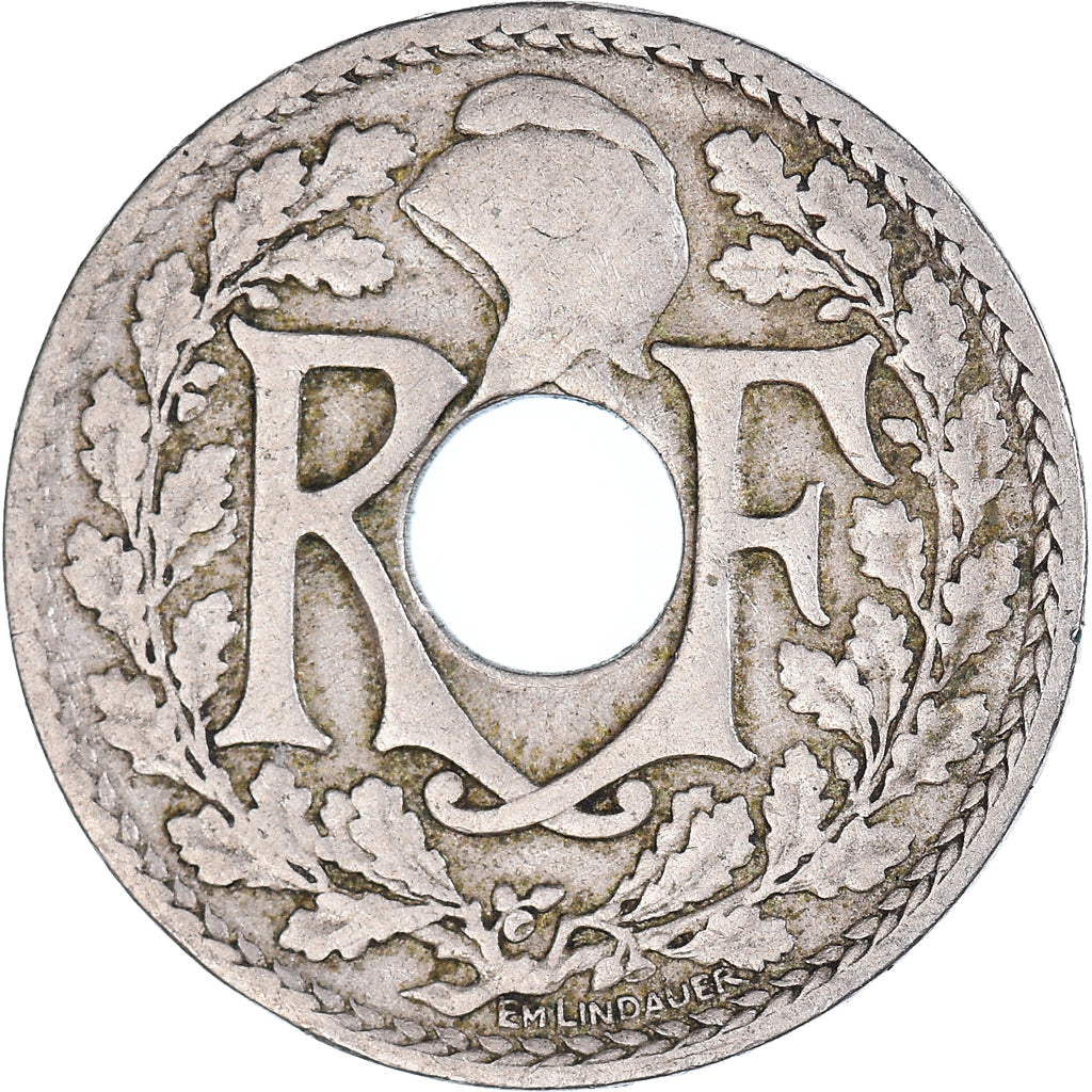 Munten, Frankrijk, 10 Centimes, 1917