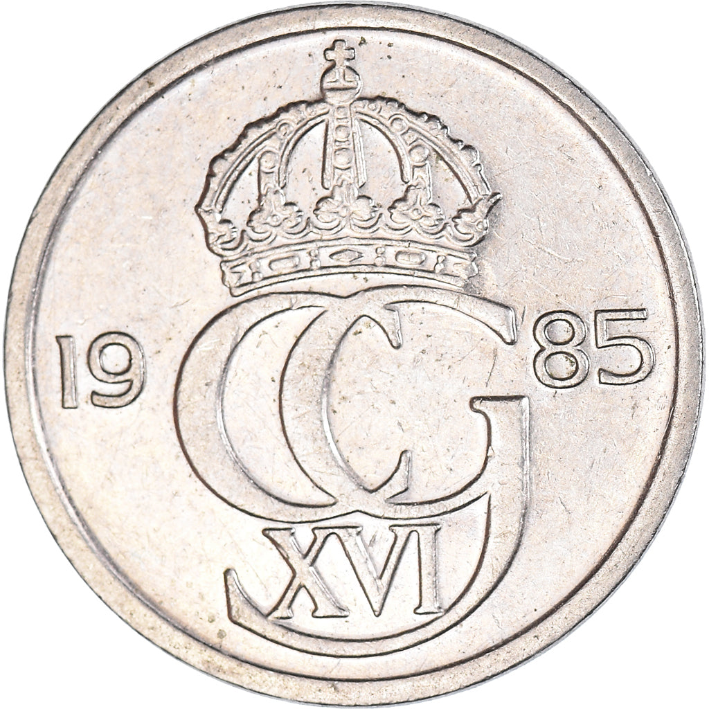 Moneta, Szwecja, 50 Öre, 1985