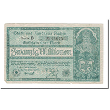 Banknot, Niemcy, 20 Millionen Mark, 1923, 1923-07-20, VF(20-25)