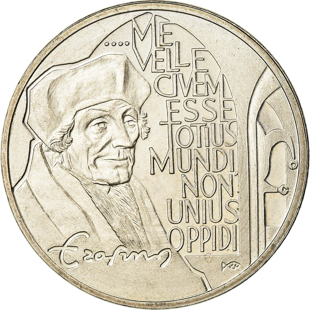 Netherlands, Medal, 2 1/2 Ecu Deneder Landen, Erasmus, Rotterdam, Politics