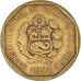 Moneta, Peru, 20 Centimos, 1991
