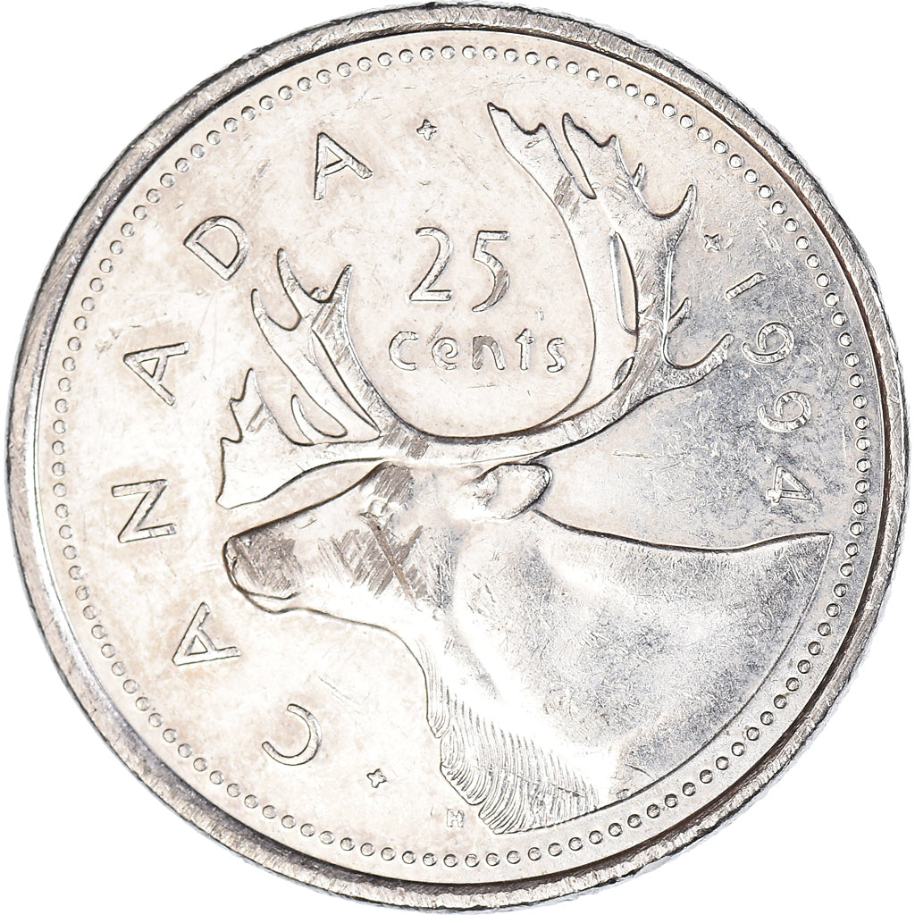 Coin, Canada, 25 Cents, 1994
