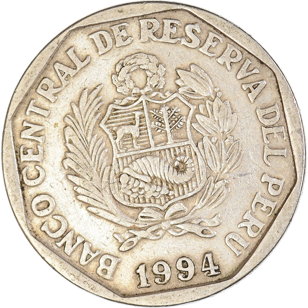Moeda, Peru, Nuevo Sol, 1994
