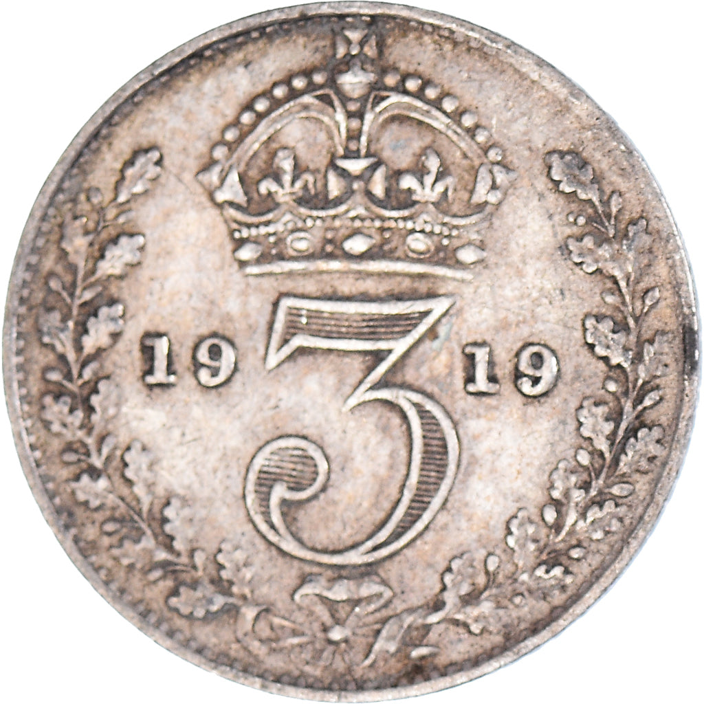 Moneta, Wielka Brytania, 3 Pence, 1919