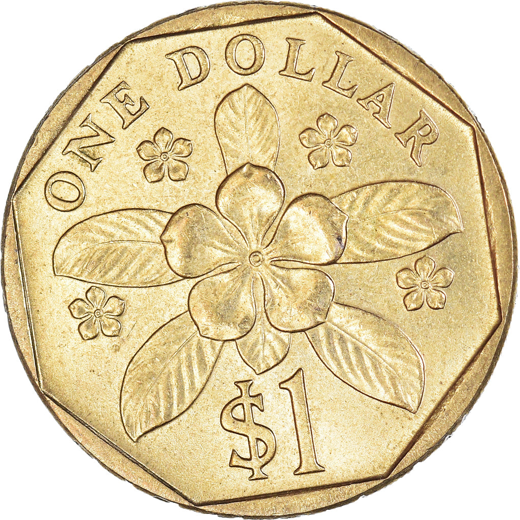 Monnaie, Singapour, Dollar, 1995