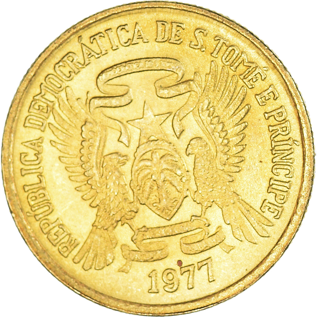 Coin, São Tomé and Príncipe, 50 Centimos, 1977