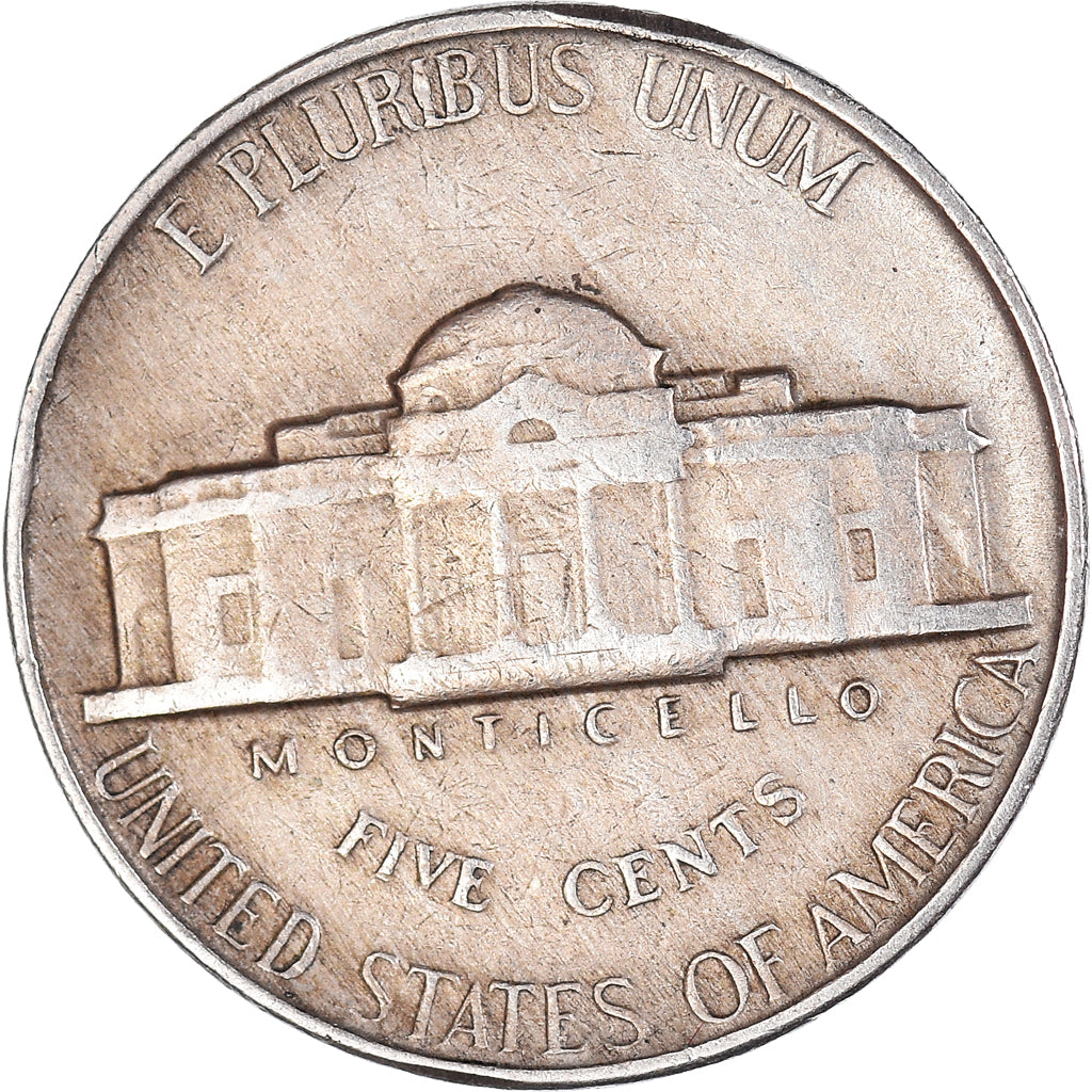 Münze, Vereinigte Staaten, 5 Cents, 1952