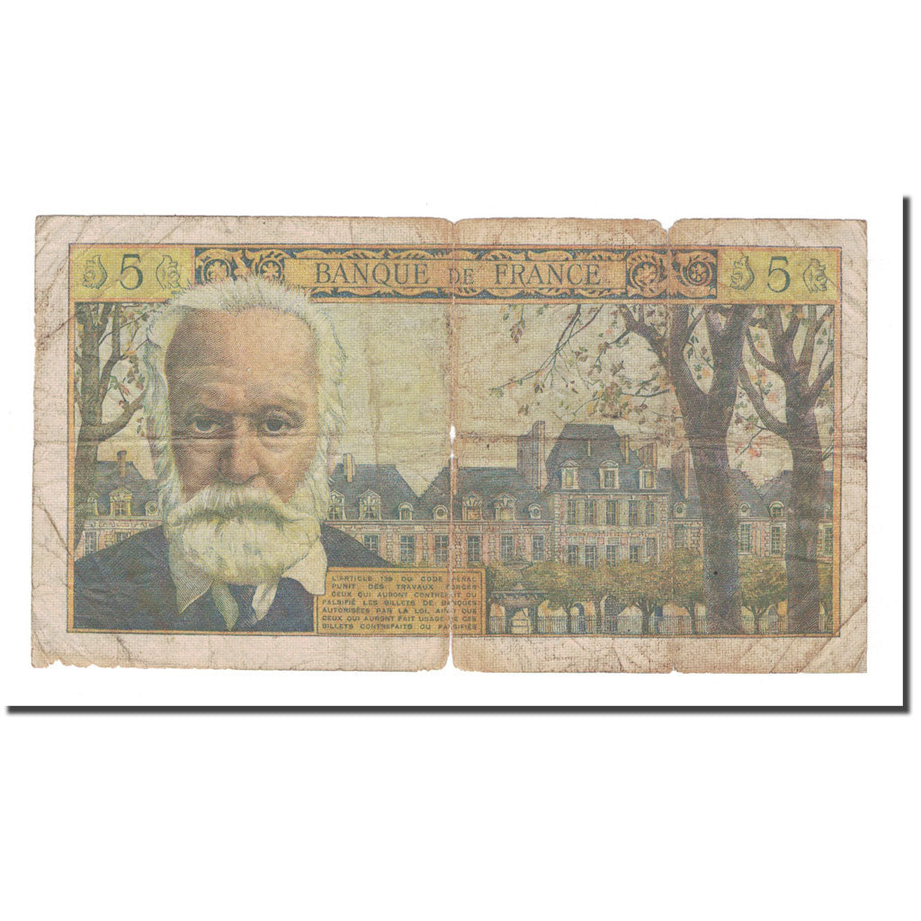 France, 5 Nouveaux Francs, 1961, 1961-04-06, B, Fayette:56.7, KM:141a
