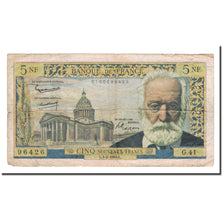 França, 5 Nouveaux Francs, 1961, 1960-02-04, VF(20-25), Fayette:56.5, KM:141a