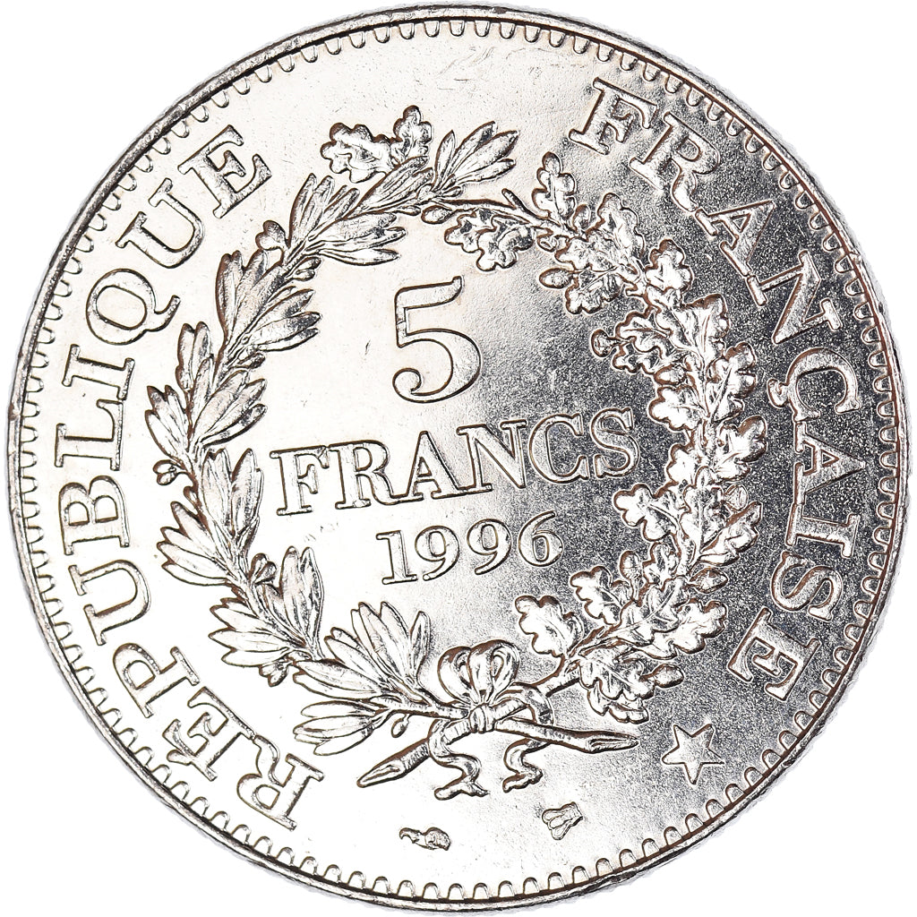 Coin, France, 5 Francs, 1996