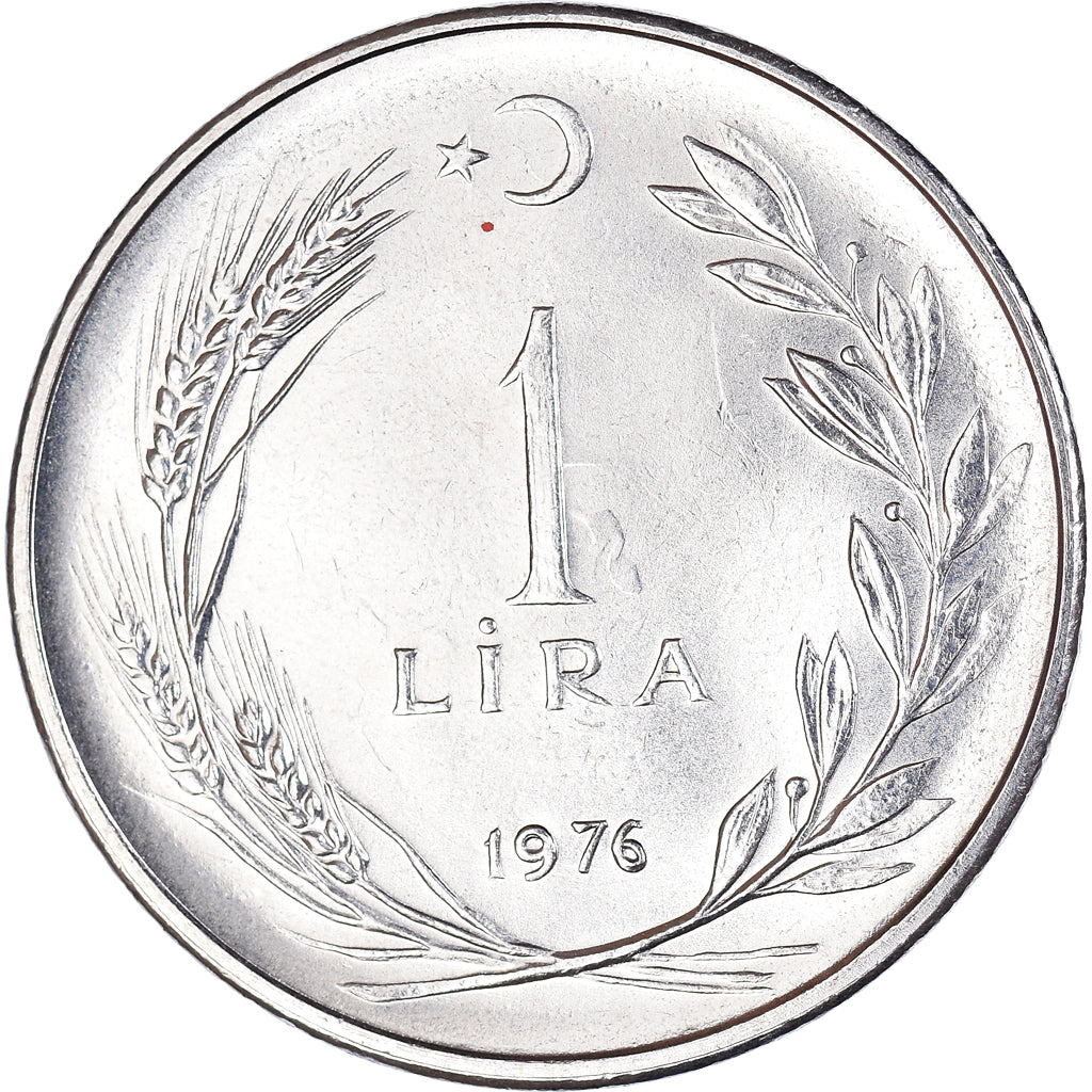 Moeda, Turquia, Lira, 1976