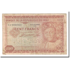 Geldschein, Mali, 100 Francs, 1960, 1960-09-22, KM:7a, S+