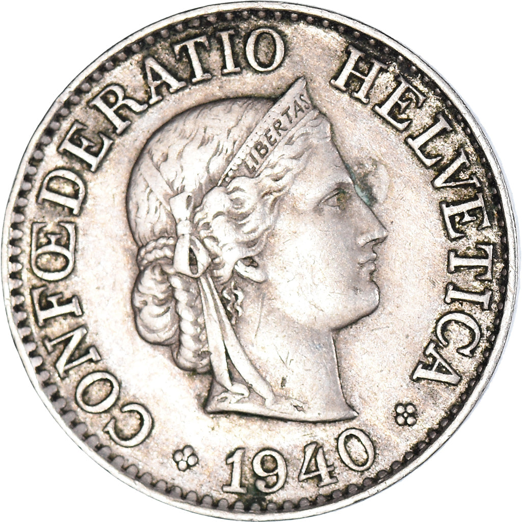 Coin, Switzerland, 10 Rappen, 1940