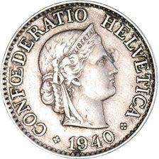 Coin, Switzerland, 10 Rappen, 1940