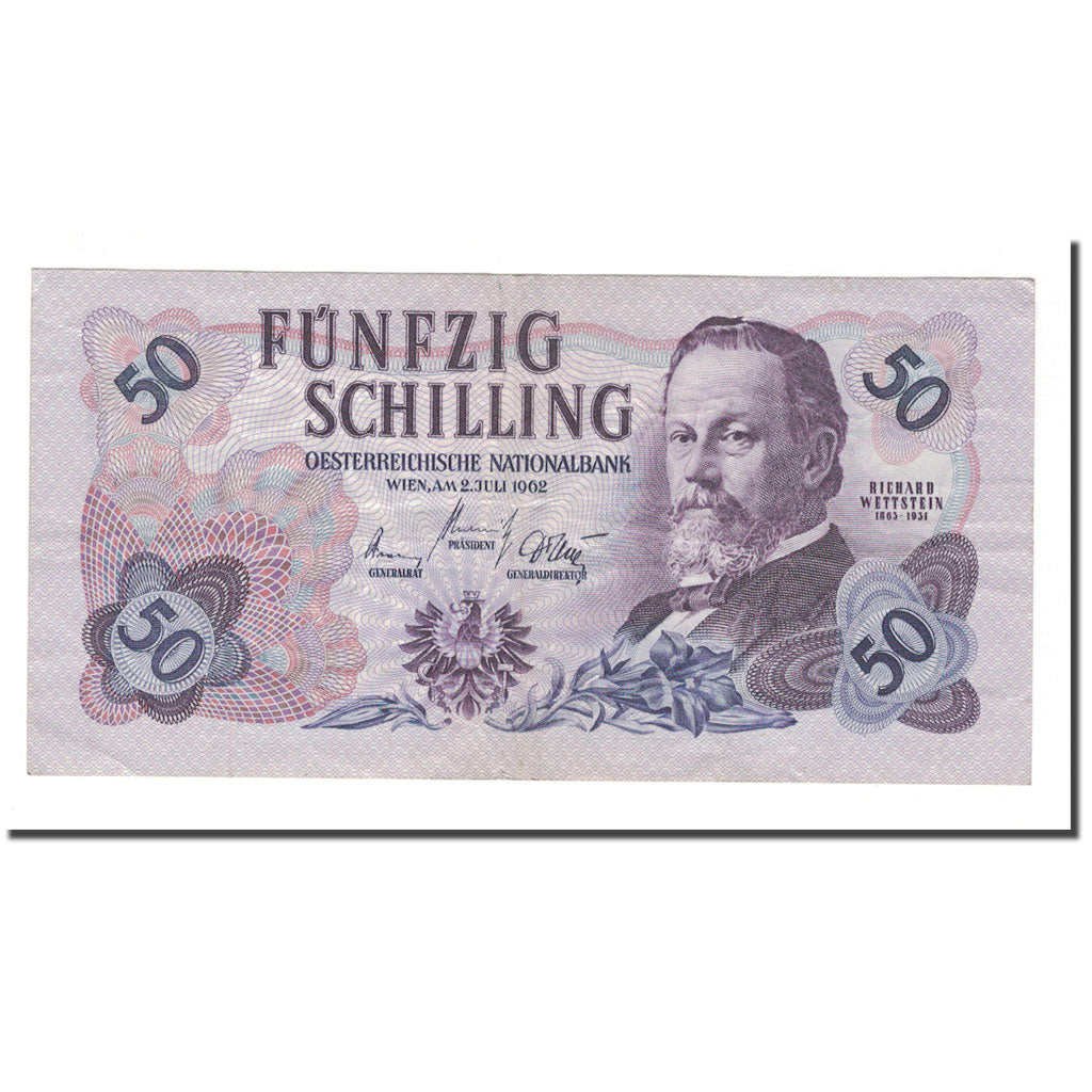 Banknote, Austria, 50 Schilling, 1962, KM:137a, VF(30-35)