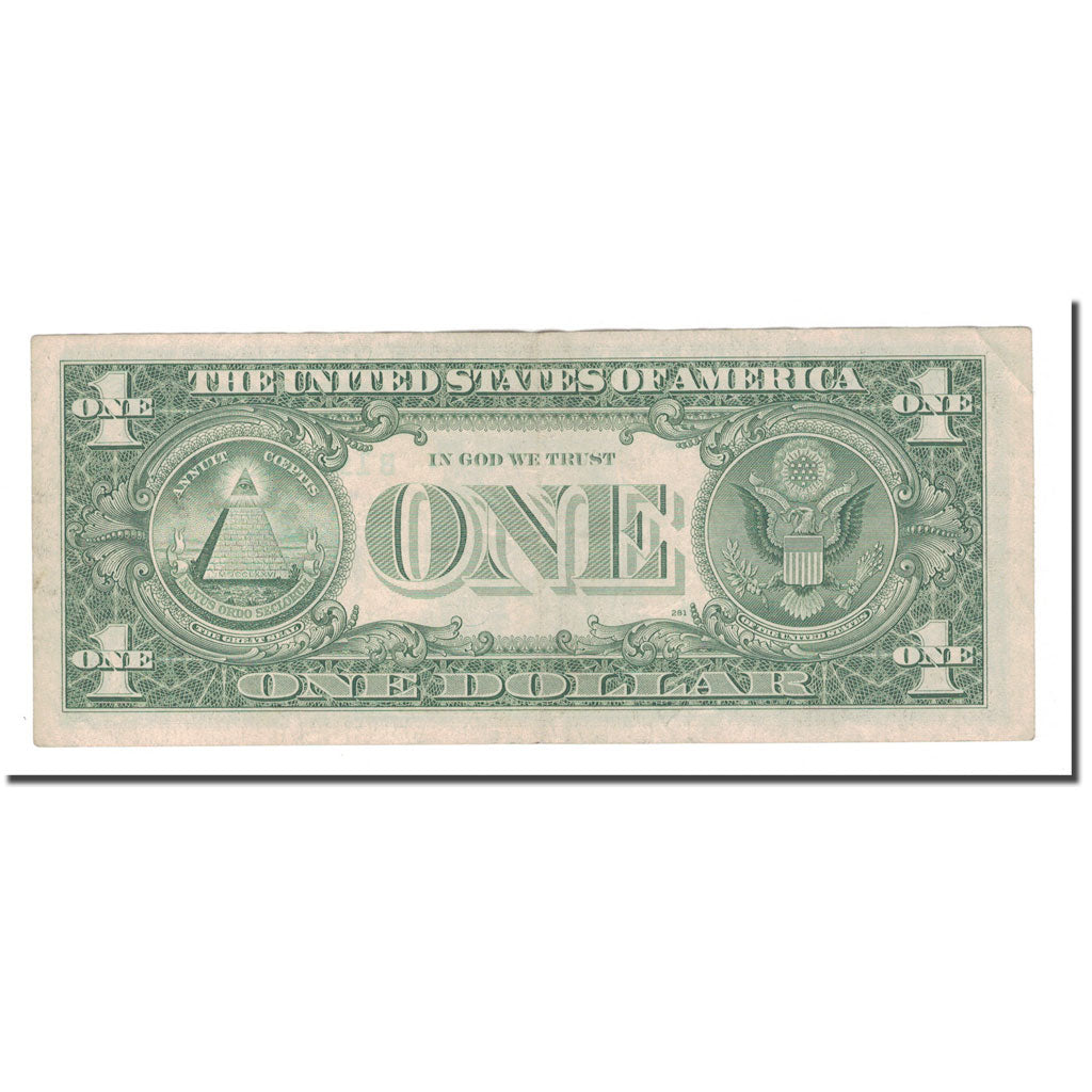 Banknote, United States, 1 Dollar, 1988, KM:3845, EF(40-45)