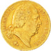 Francia, Louis XVIII, Louis XVIII, 20 Francs, 1816, Paris, MB+, Oro, KM:712.1...