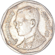 Moneta, Tajlandia, 5 Baht, 1990